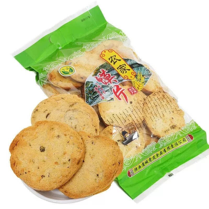 子诺蒲城特产香酥烤馍片600g