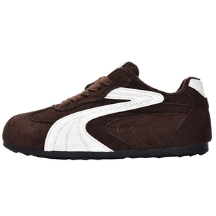 美拉德加绒运动鞋女2025冬季新款百搭增高休闲鞋软底保暖二棉鞋女