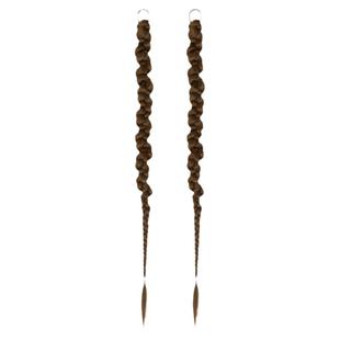 扭扭辫女假发长辫子仿真发可扎高马尾千禧辣妹拳击辫自然仿真辫子