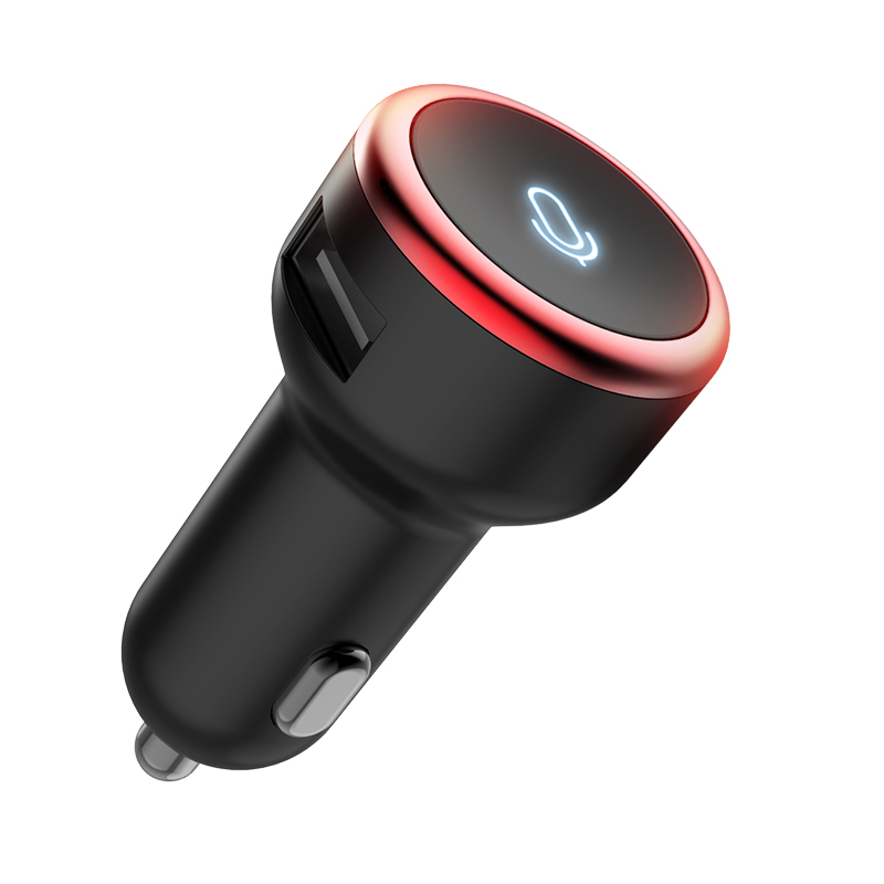 咚咚語音智能聲控車載mp3播放器藍(lán)牙接收器汽車usb充電器車充音樂