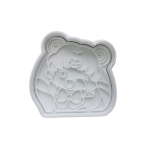 晴子老师美少女糖霜饼干模具卡通儿童Q版可爱公主家用烘焙日式