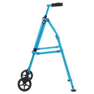 深誉老年人助行器辅助行走康复训练走路铝合金防滑四角助步器拐杖