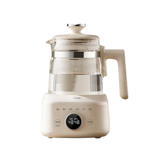 【全玻璃】美的养生壶恒温炖煮一体办公室烧水壶煮茶器官方正品