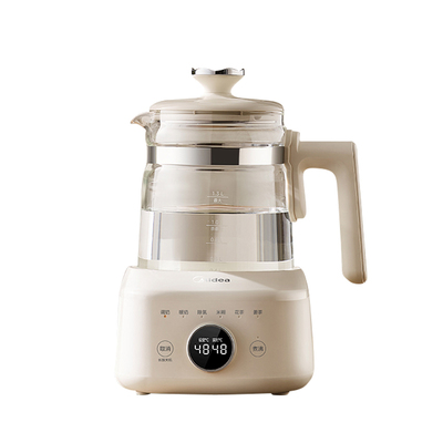 【全玻璃】美的养生壶恒温炖煮一体办公室烧水壶煮茶器官方正品