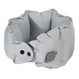 旅行充气u型枕便携式长途飞机护颈枕头高铁睡觉按压吹气脖子靠枕