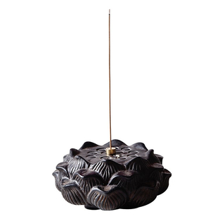 云植仿古复古中式禅意装饰摆件茶室客厅书房花盆底座集合