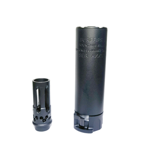 socom短消音14mm偏心轴消arp9复刻SF消音精击14逆牙消音器轻量化