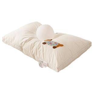 A类全棉枕头护颈椎助睡眠睡觉专用单人学生宿舍家用枕芯一对整头