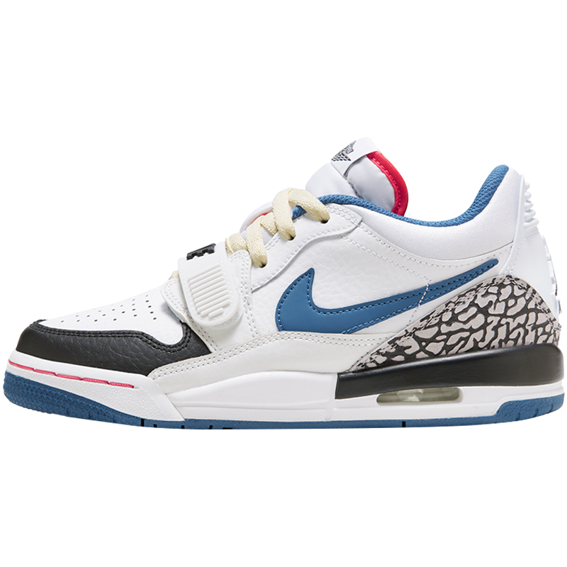 小鸿体育Air Jordan Legacy 312 Low AJ312白蓝篮球鞋FV8117-141