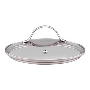 通用玻璃锅盖16/18/20/24/cm家用煎锅炒锅钢化锅盖厨房通用配件