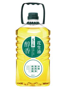 第一坊山东冷榨醇香花生油桶装