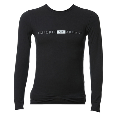 阿玛尼男士打底长袖T恤
