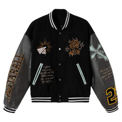 最近很忙棒球服宽松夹克外套