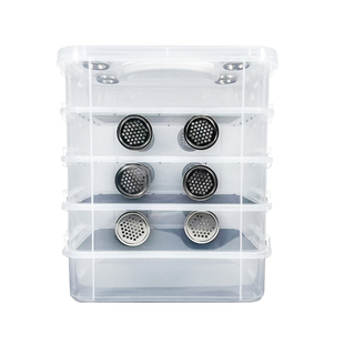 面包虫大麦虫九龙虫玉米虫可叠加免打扫不锈钢过滤粪便饲饲养盒子