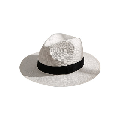 mrduck进口巴拿马草帽休闲帽子