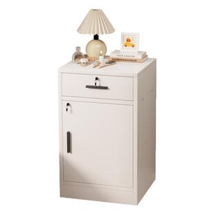 床头柜家用简约现代置物矮柜床边收纳柜卧室带锁抽屉柜储物小柜子