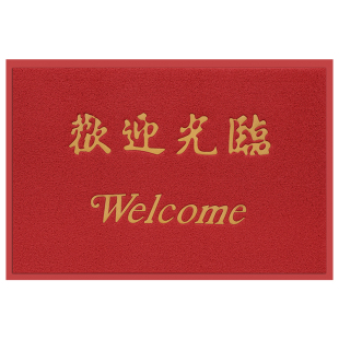 欢迎光临出入平安垫子入户门口防滑地毯塑料门垫地垫脚垫进门电梯