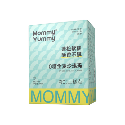 0糖全麦沙琪玛无添加孕妇小零食