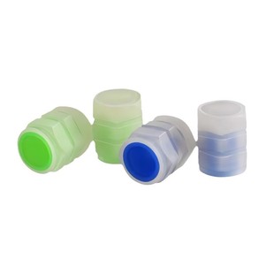 夜光气嘴汽车轮胎气门嘴帽发光电动车摩托车真空胎通用气门芯盖套