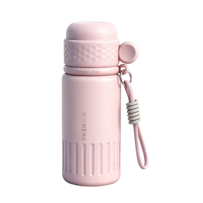 带盖喝水保温杯便携式