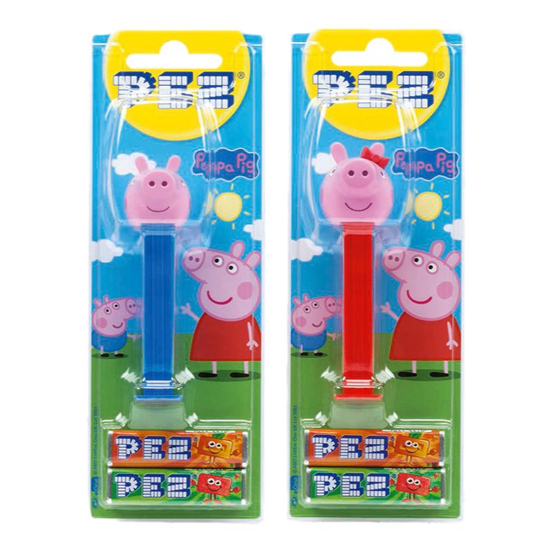 PEZ进口糖果小猪佩奇手办礼物