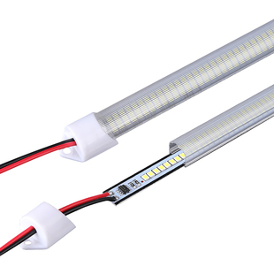 led硬灯条220v高压贴片灯带鱼缸展示柜冰箱防水超亮长条节能灯管