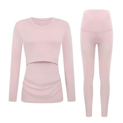 全棉时代风柔棉孕妇哺乳保暖套装