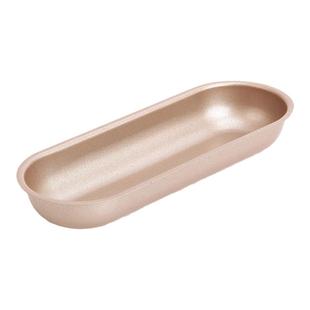 学厨7寸长条热狗面包胚模具家用小汉堡胚子土司蛋糕模烤盘烤箱用