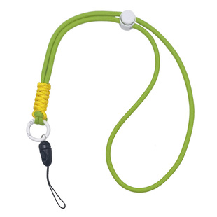 网红拼色手机挂绳挂脖防丢安全绳结实可调节钥匙U盘工作牌吊链潮