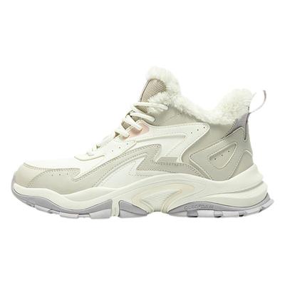 361加绒女运动鞋冬季高帮跑步鞋