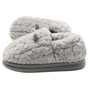 棉拖鞋男士冬季包跟2026新款家居室内厚底防滑毛绒棉鞋男款外穿