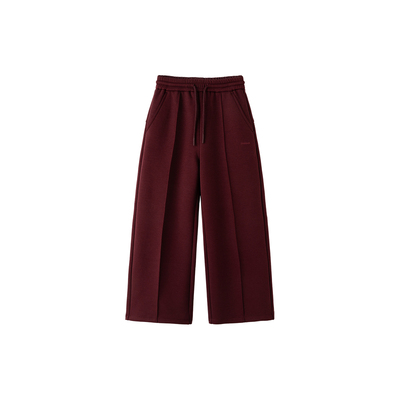 Dodopoli【圣诞新年限定】女童运动长裤加绒保暖修身直筒裤休闲裤