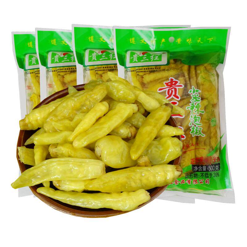泡椒小米辣野山椒泡凤爪辣椒贵州