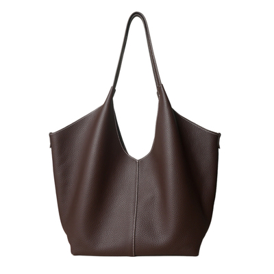 怪兽君2025新款大容量托特包真皮