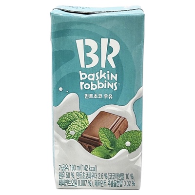 韩国直邮BR牛奶饮品饮料