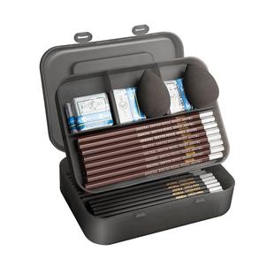 马利素描工具套装铅笔全套初学者炭笔学生画板画架儿童入门专业美术生专用写生4k基础美术用品马力2b素描笔