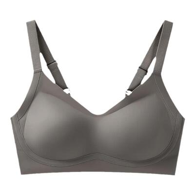 博尼无痕内衣薄胖MM大胸显小