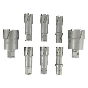 打孔钻眼空心钻头进口磁力钻磁座钢铁不锈钢取芯套料开孔花12到50