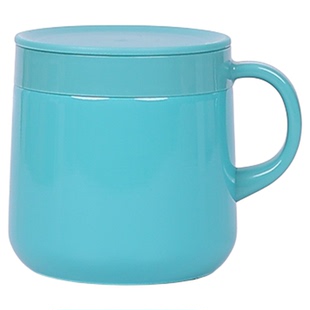 日本TIGER虎牌保温杯马克杯带盖手柄真空办公泡茶咖啡水杯子280ml