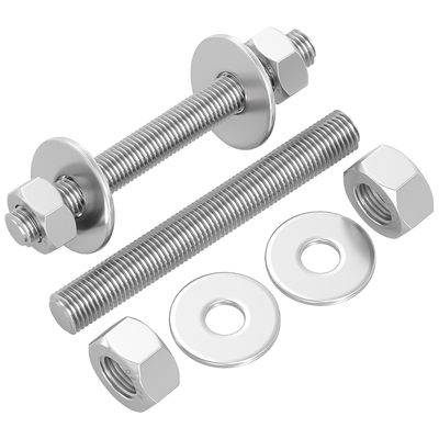 全牙棒螺杆+双加大平垫+双螺帽