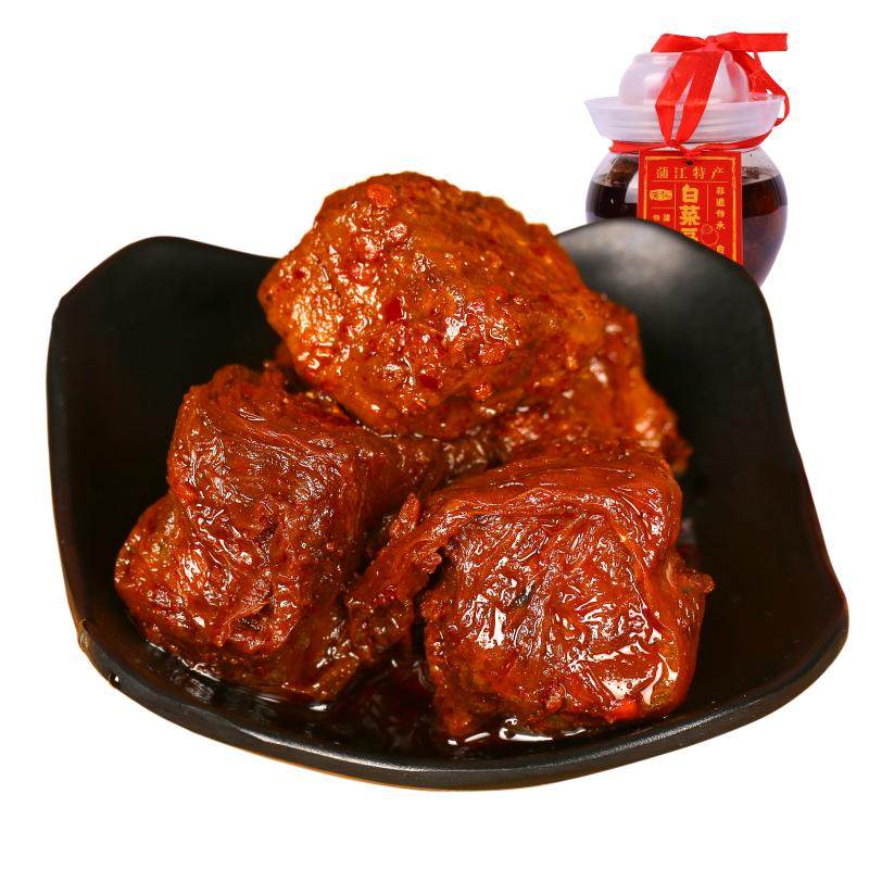 蒲议豆腐乳白菜红油味四川成都非遗蒲议自制老坛陈酿下饭包装方便