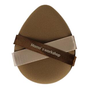 小猪姐姐！毛吉吉粉扑植绒大气垫MomosWorkshop黑丹宁粉底液散粉