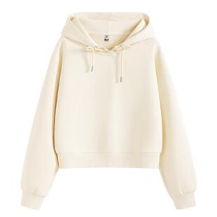 班尼路S&K系列粉色连帽卫衣女2026新款春休闲运动慵懒感外套上衣Q