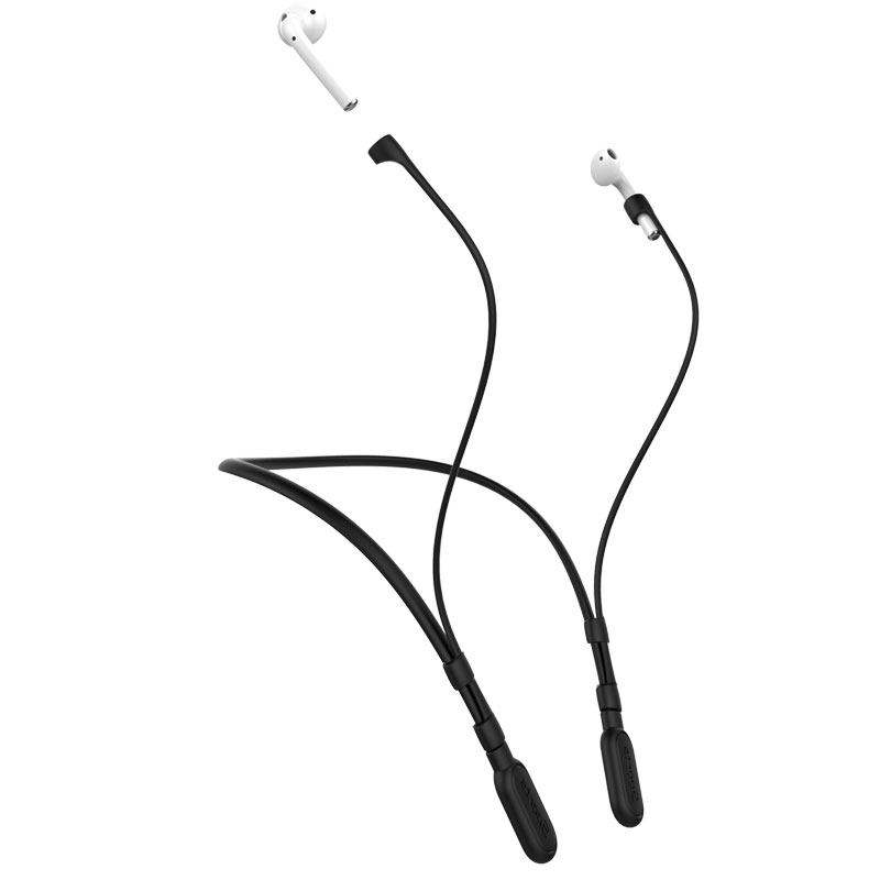 适用于苹果airpods4pro3二代cleer蓝牙耳机防丢链运动跑步防掉神器耳夹式防丢绳项链耳骨夹挂脖式通用挂绳
