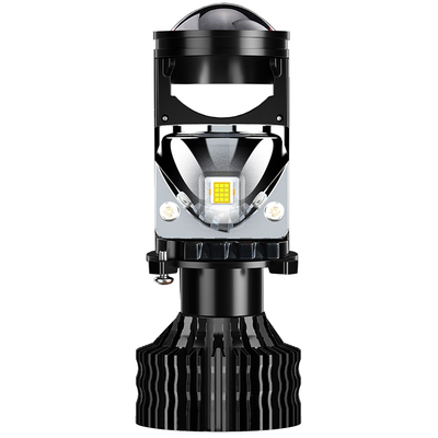 130W激光H4双光透镜汽车led大灯
