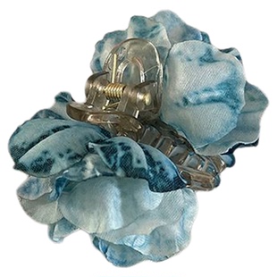 2025新款森系少女花朵侧边夹刘海马尾发夹女干枯玫瑰公主头小抓夹