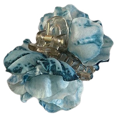 2025新款森系少女花朵侧边夹刘海马尾发夹女干枯玫瑰公主头小抓夹