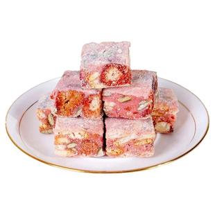 手工长条草莓羊奶芙绵软拉丝旗舰店雪花酥儿童健康小零食独立包装