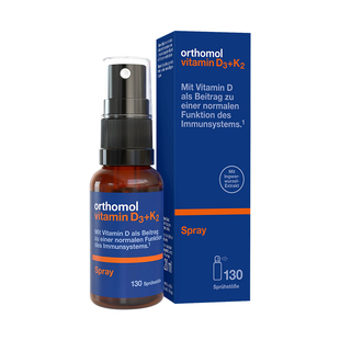奥适宝德国Orthomol维生素d3k2儿童喷剂液体钙维生素d营养补钙