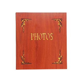 5寸照片整理册400张影集册插页式相册3R老照片收纳册木质家用像册